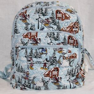 Vera Bradley Disney Bancroft Backpack Ski Minnie Mickey Goofy Donald Duck